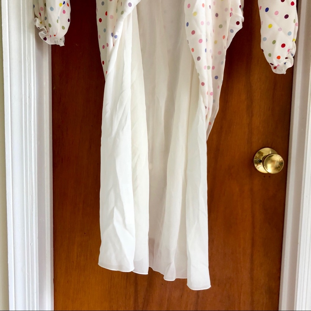 VALENTINO ruffle polka dot dress - Picture 8 of 12
